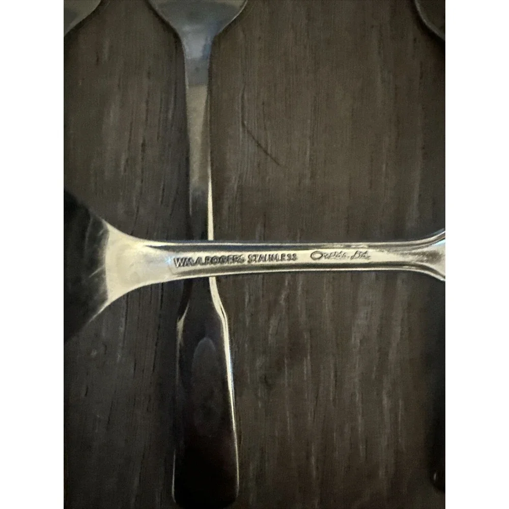 Oneida FRIENDSHIP Salad Fork‎ Lot 6 Forks Wm A Rogers Stainless